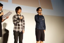 左から司会の松澤千晶、伊藤節生、櫻井孝宏。