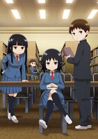 アニメ「バーナード嬢曰く。」キービジュアル