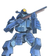 「戦国機甲伝 クニトリ」のカット。