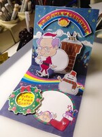 ゆるふわおやじポップアップカード