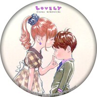 缶バッジミラー