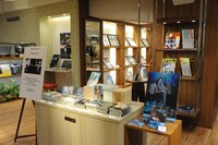 「BLUE GIANT」ミニ原画展の様子。