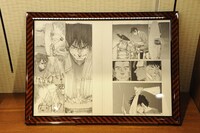 「BLUE GIANT」ミニ原画展の様子。