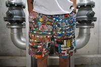 「エスパークス」コラボアイテムのルック。