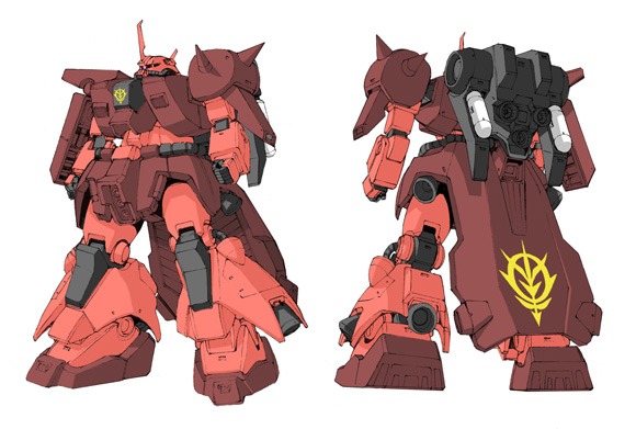 「機動戦士ガンダム TWILIGHT AXIS」に登場する、ザクIII改。