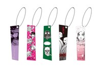 全5種のキーホルダー。
