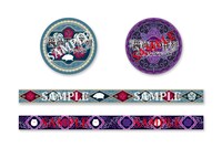 会場で販売されるマスキングテープセット（1000円）。