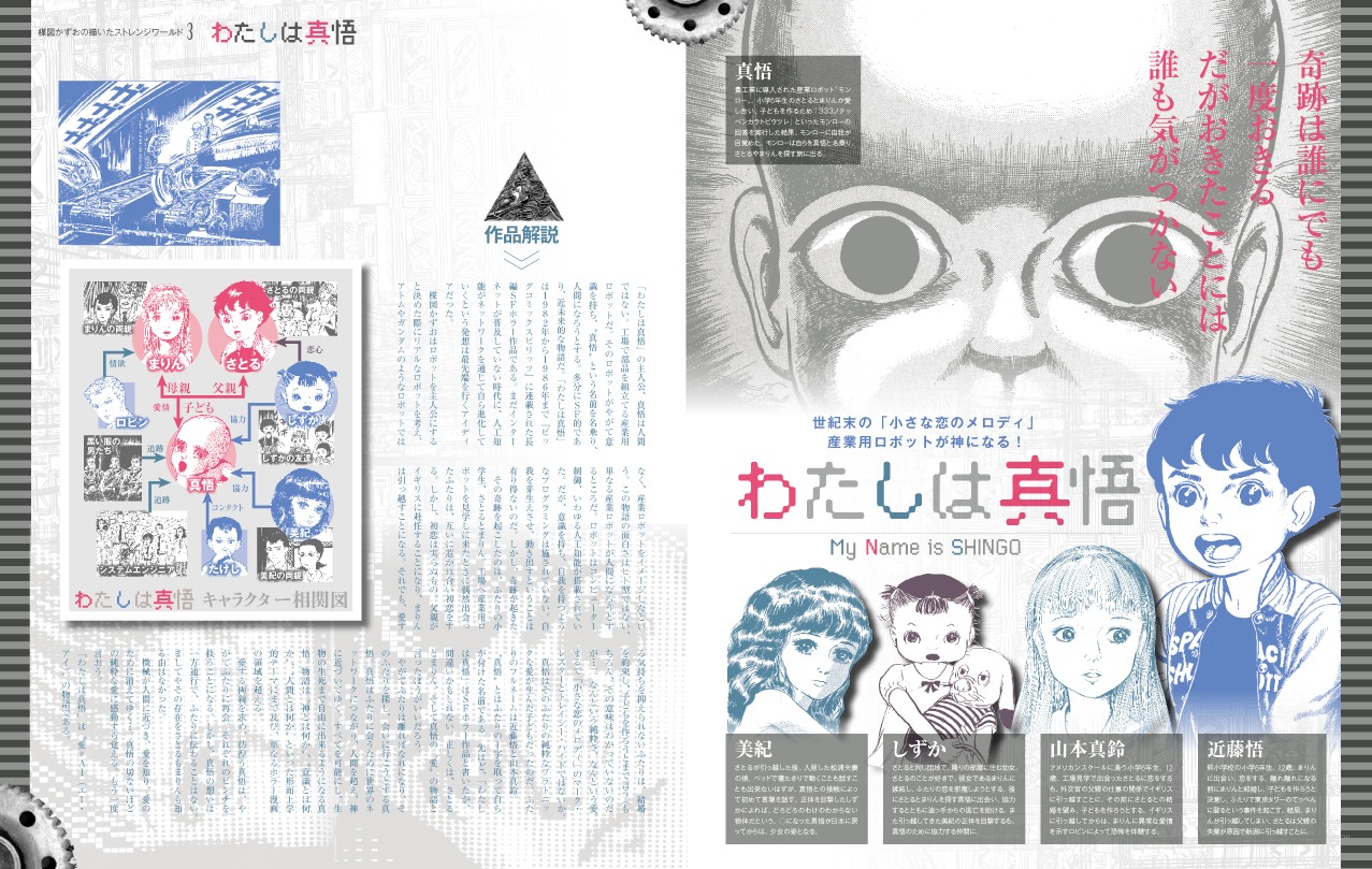 「楳図かずお 大解剖」より。