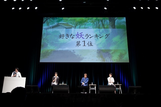 「夏目友人帳 伍」先行上映イベント「～あきのはつかぜ～」昼の部の様子。