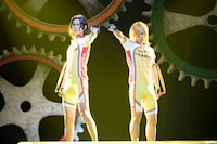 「舞台『弱虫ペダル』～箱根学園（ハコガク）新世代、始動～」ゲネプロの様子。