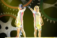 「舞台『弱虫ペダル』～箱根学園（ハコガク）新世代、始動～」ゲネプロの様子。