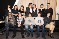 アフレコ現場より。