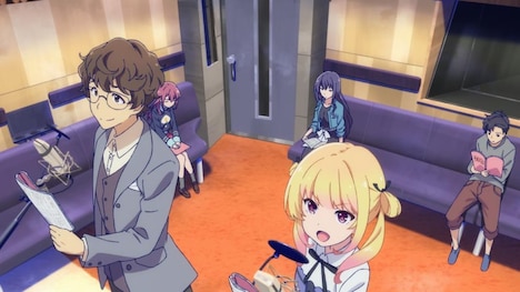 「ガーリッシュ ナンバー」第1話の場面カット。