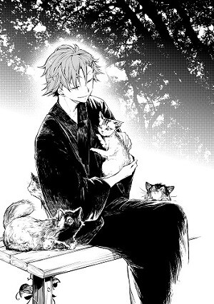 芦屋市谷崎潤一郎記念館用の描き下ろしイラスト。