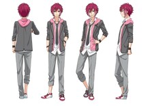 桐原アトム（CV：増田俊樹）。MARGINAL#4のメンバーであり、ピタゴラスプロダクションきってのオレ様アイドル。