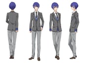 藍羽ルイ(CV:高橋直純)。物静かでクールなMARGINAL#4の王子様的存 在。