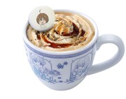 「三日月堂特製あずきミルクティー」