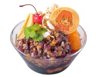 「川本3姉妹の大好物！全部のっけあんみつ」