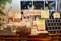 グッズの販売コーナー。