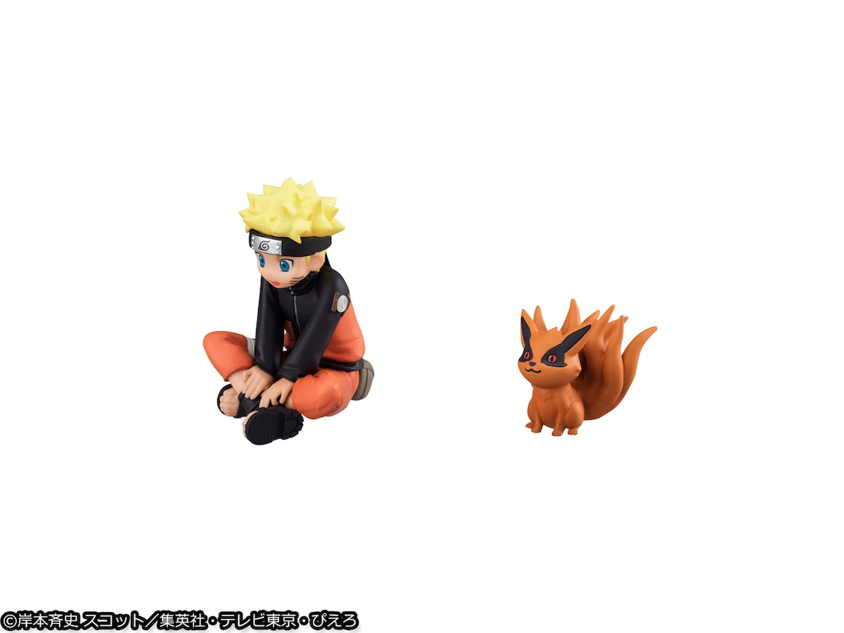 左からうずまきナルト、九尾［九喇嘛（クラマ）］。 [画像ギャラリー 7 
