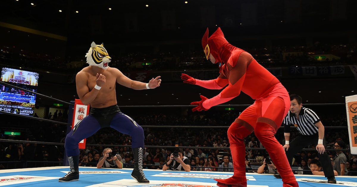 本人使用分 新日本プロレス マスク 盛り ミスティコ