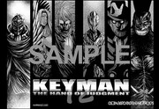 「KEYMAN」12巻の共通ペーパー。