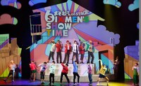 「おそ松さん on STAGE ～SIX MEN’S SHOW TIME～」ゲネプロより。