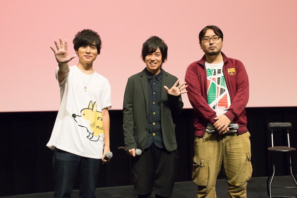左から岡本信彦、山下大輝、門司健吾氏。