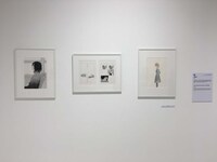 志村貴子「淡島百景」の展示。