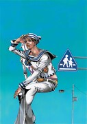 「第17回 文化庁メディア芸術祭」マンガ部門大賞「ジョジョリオン -ジョジョの奇妙な冒険 Part8」(c)LUCKY LAND　COMMUNICATIONS/SHUEISHA