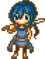 「『クジラの子らは砂上に歌う』ドット絵 アクリルキーホルダー」（オウニ）