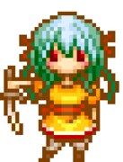 「『クジラの子らは砂上に歌う』ドット絵 アクリルキーホルダー」（リコス）