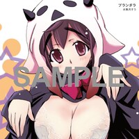 「少年エース・ヤングエース 秋の大収穫祭」で配布される「プランダラ」の複製ミニ色紙。