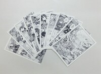 一部書店でハルタVol.38の購入者に配布される「群青学舎」のポストカード集。