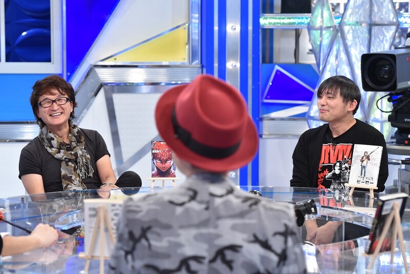 「ナカイの窓」の「人気マンガ家SP」の様子。