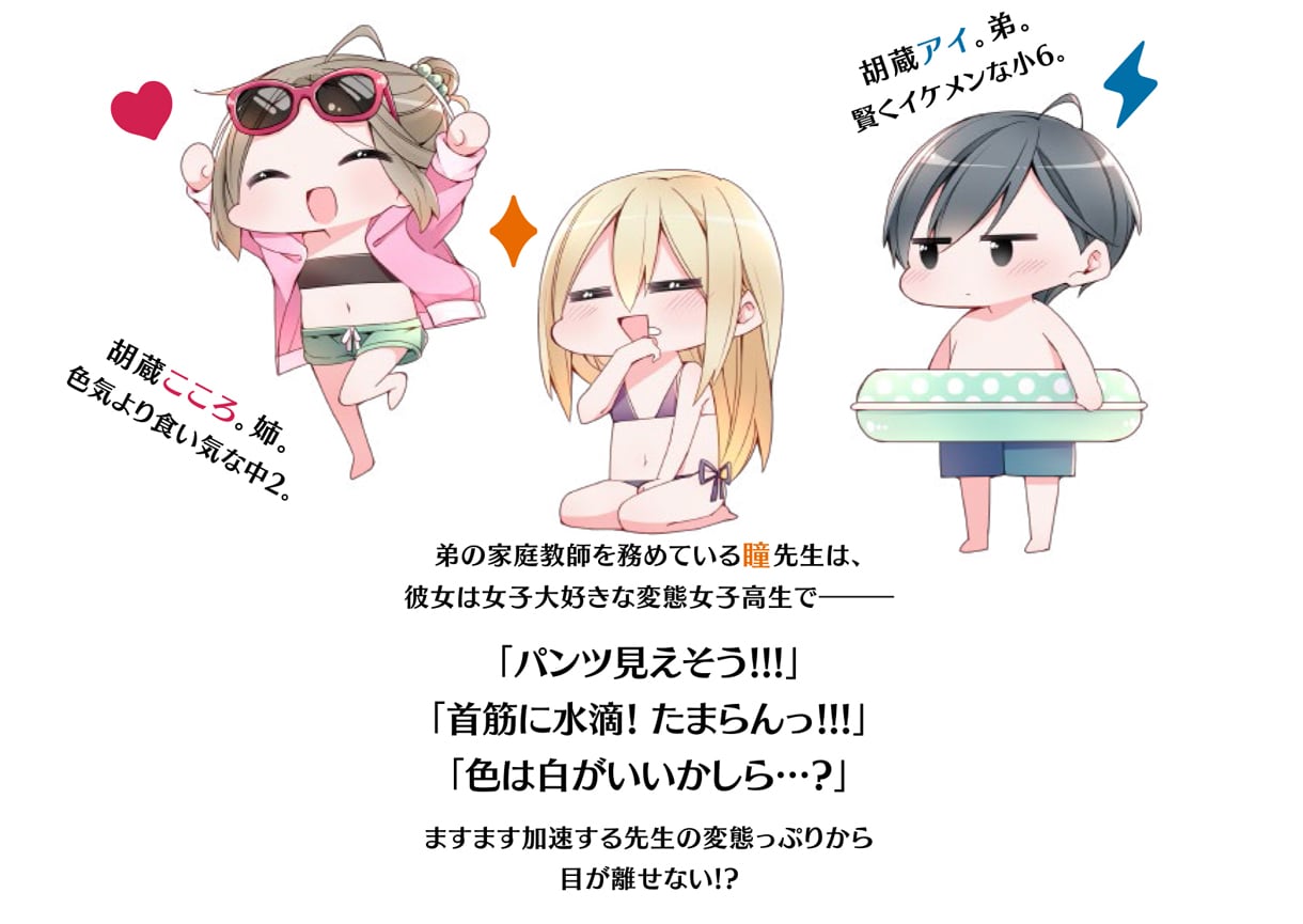 「ねーちゃんとオレと、ときどき先生。」2巻のあらすじ。