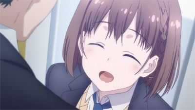 アニメ「月曜日のたわわ」第1話より。