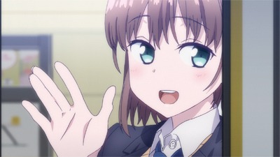 アニメ「月曜日のたわわ」第1話より。