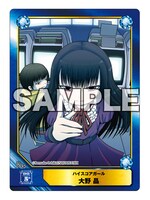 全7種のトレーディングカードのうちの1種。