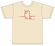 吾妻ひでおグッズ　Tシャツ（タバコおばけ）