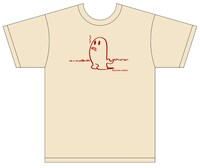 吾妻ひでおグッズ　Tシャツ（タバコおばけ）