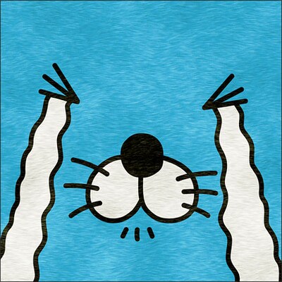 「ぼのぼのフェイス クッションカバー」