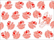 諸星大二郎グッズ 手ぬぐい（クトルーちゃん）