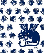 諸星大二郎グッズ 手ぬぐい（ン・バギ）