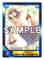 全7種のトレーディングカードのうちの1種。