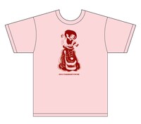 高橋葉介グッズ　Tシャツピンク（ミルクちゃん）