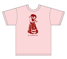 高橋葉介グッズ　Tシャツピンク（ミルクちゃん）