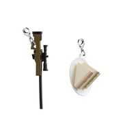 「名探偵コナン プロップストラップ 赤井＆安室セット」に付属するミニフィギュア。