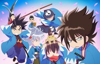 テレビアニメ「ちるらん にぶんの壱」第1弾キービジュアル