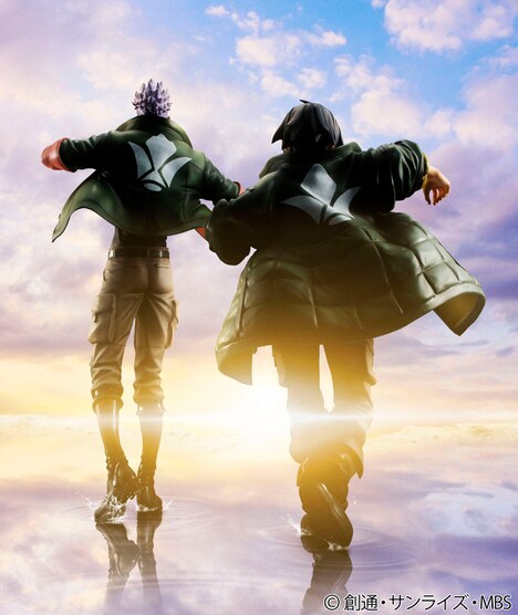 「G.E.M.シリーズ 機動戦士ガンダム 鉄血のオルフェンズ 三日月・オーガス」と「G.E.M.シリーズ 機動戦士ガンダム 鉄血のオルフェンズ オルガ・イツカ」。